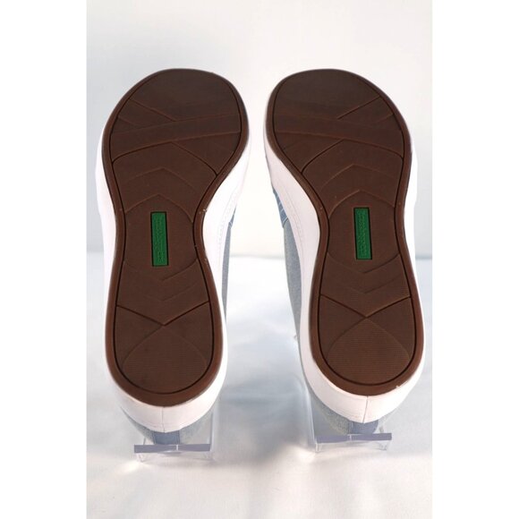 Grasshoppers Memory Deluxe Blue Slip-On Sneakers with Comfort Insoles Size 7.5 W - Picture 7 of 7